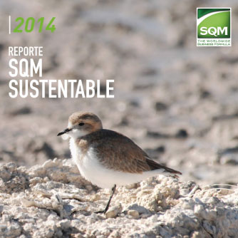 Imagen del reporte que dice SQM Sustentable