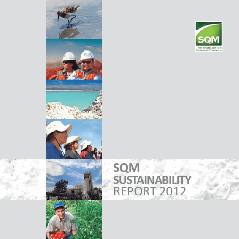 SQM Sustainability Report