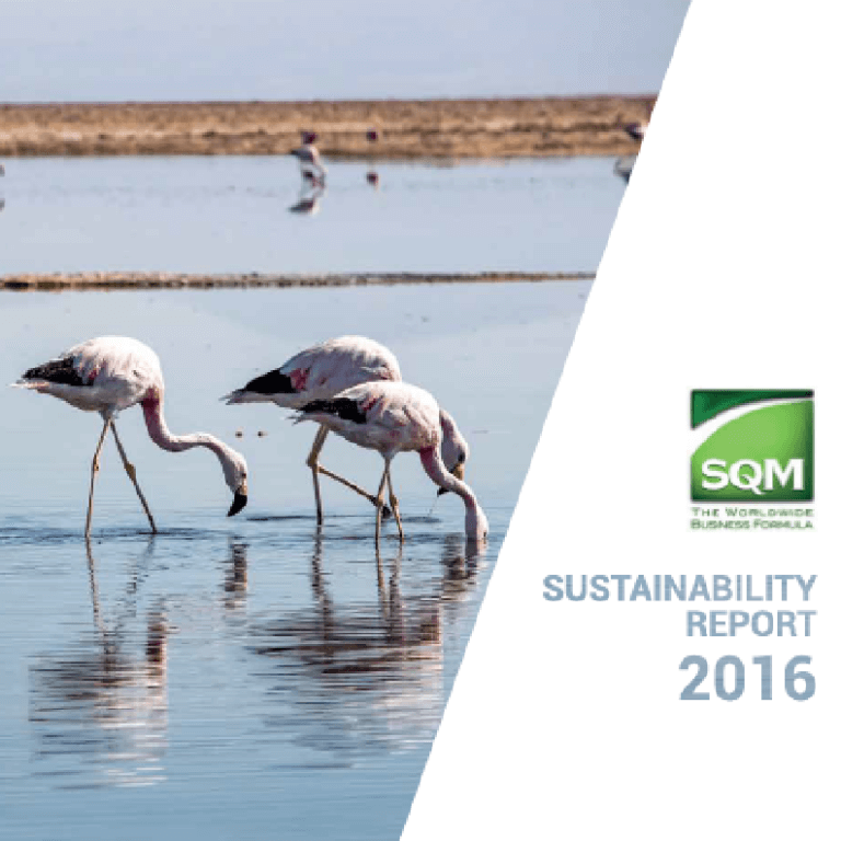 SQM Sustainability Report